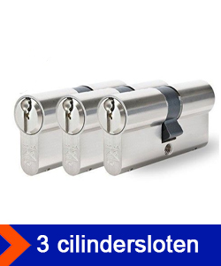 3 cilindersloten