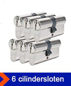 6 cilindersloten